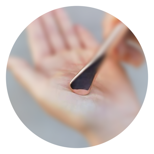 YUANWELLNESS: Handmade Big Copper Gua Sha Massage, Acupuncture Tool, Self-care Tool