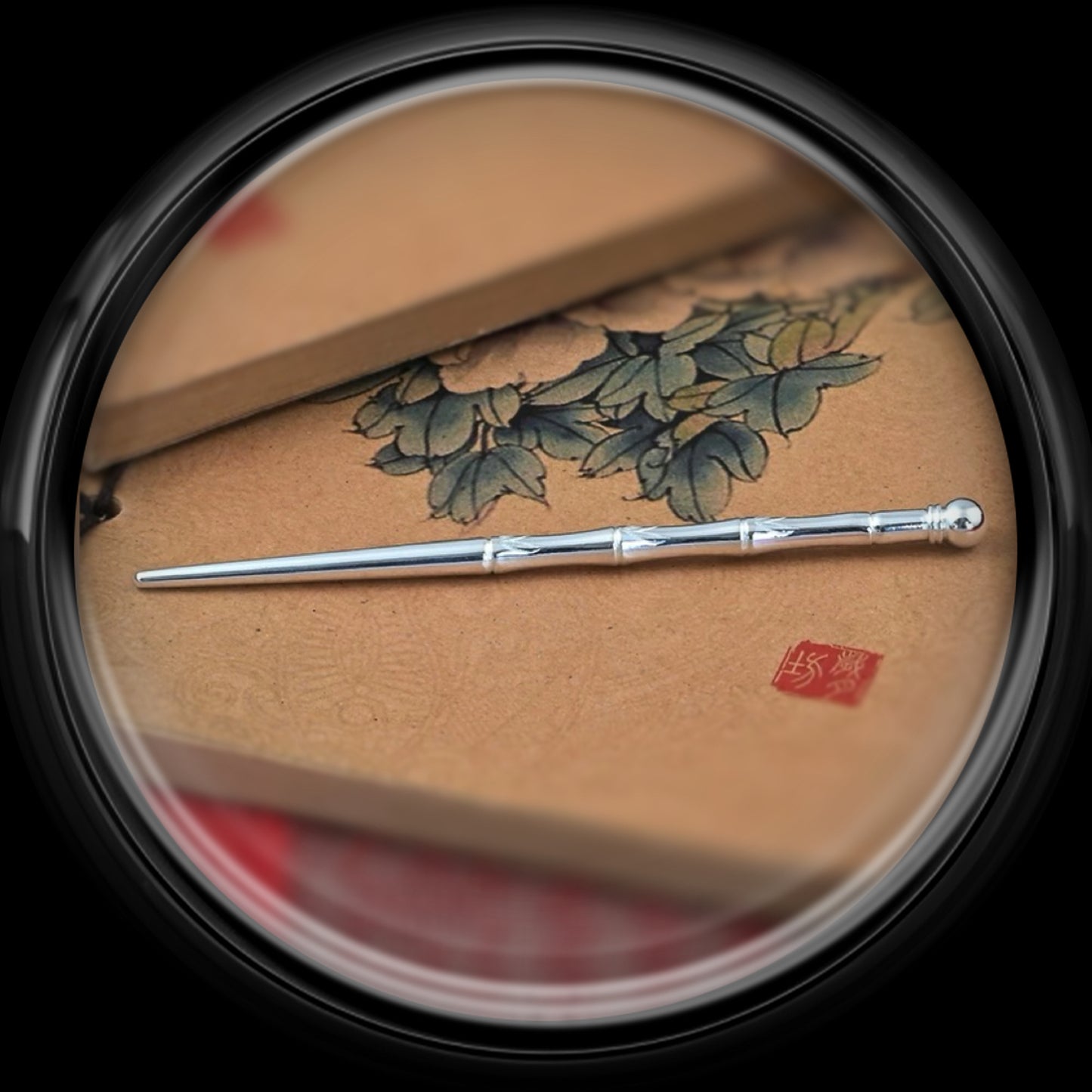 YUANWELLNESS: Handmade BambooPure Silver Teishin, Tool, Needle for Acupuncture, Massage, Acupressure