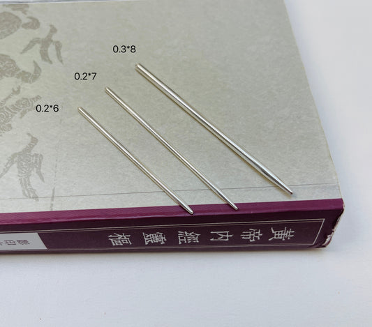 YUANWELLNESS: Custom Length Pure Silver Teishin, Tool, Stick, Needle for Acupuncture, Massage, Acupressure - YUAN WELLNESS