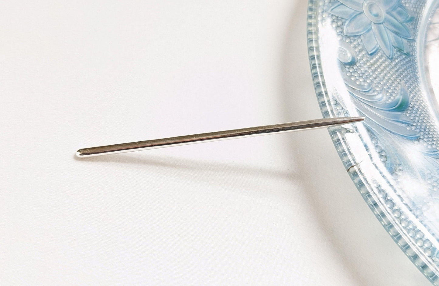 YUANWELLNESS: Custom Length Pure Silver Teishin, Tool, Stick, Needle for Acupuncture, Massage, Acupressure - YUAN WELLNESS