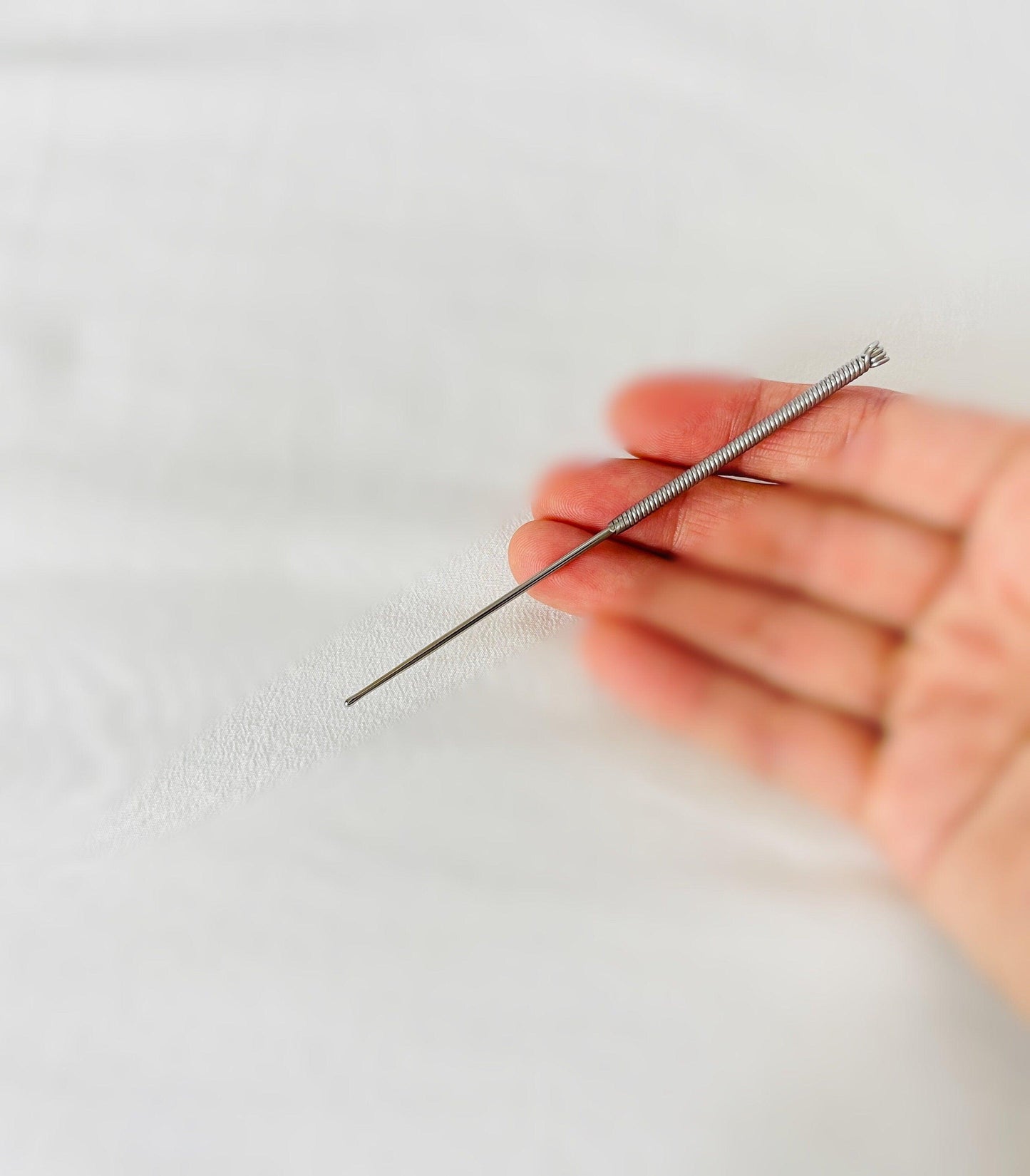 YUANWELLNESS: Handmade Stainless steel Teishi, 9 Classic Acupuncture Needles, Stick for Massage, Acupressure - YUAN WELLNESS