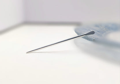 YUANWELLNESS: Handmade Pure Silver Basic Teishin, Tool, Stick, Needle for Acupuncture, Massage, Acupressure - YUAN WELLNESS 