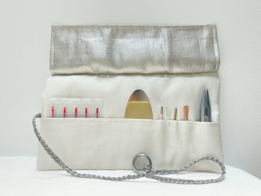YUANWELLNESS: Customized Handmade Ancient Style Acupuncture Case for Teishin, Guasha, Needle, Massage Pen