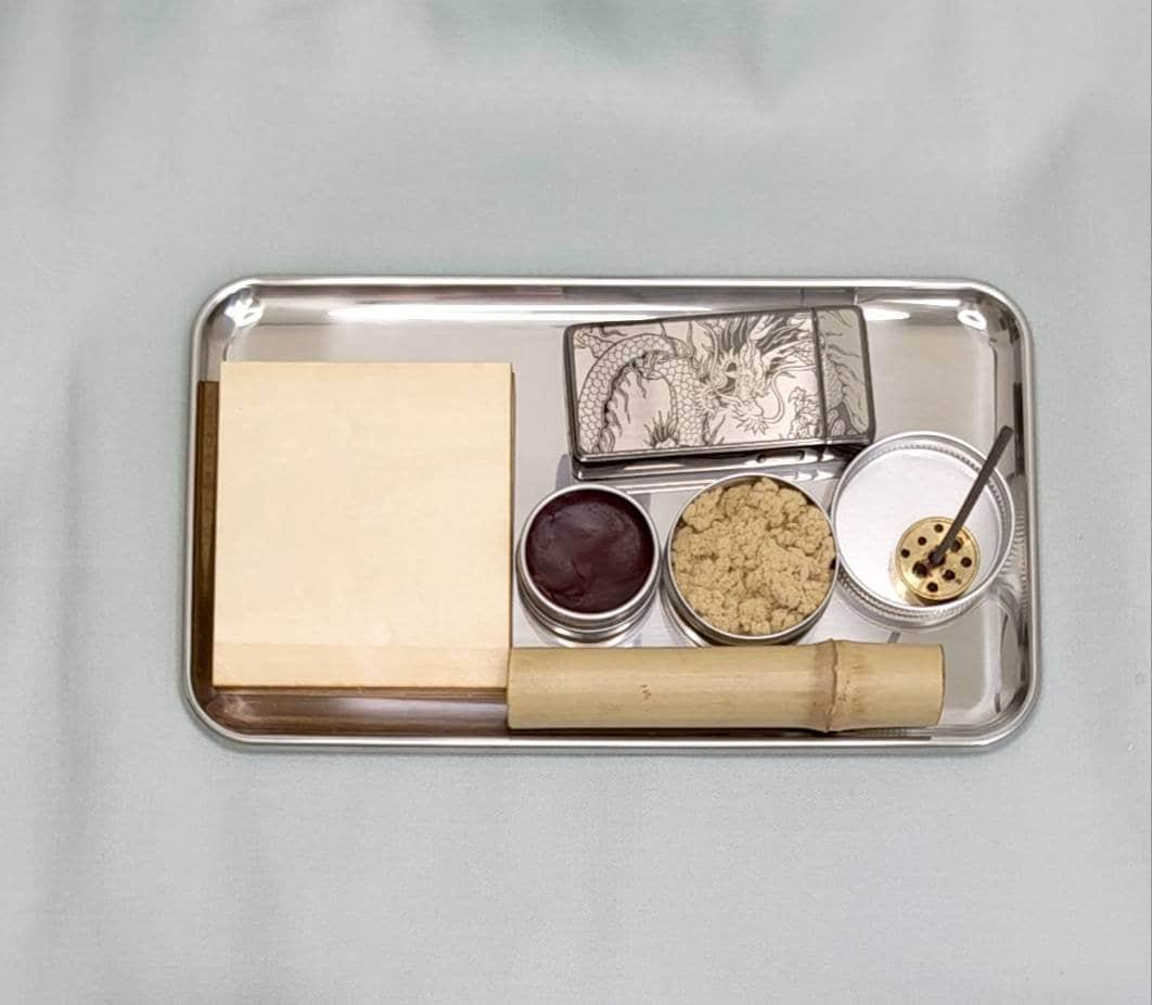 YUANWELLNESS: Acupuncture Little Tray for Teishin, Contact Needle, Massage Pen - YUAN WELLNESS 