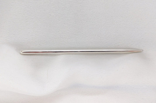 YUANWELLNESS: Custom Length Pure Silver Teishin, Tool, Stick, Needle for Acupuncture, Massage, Acupressure - YUAN WELLNESS 