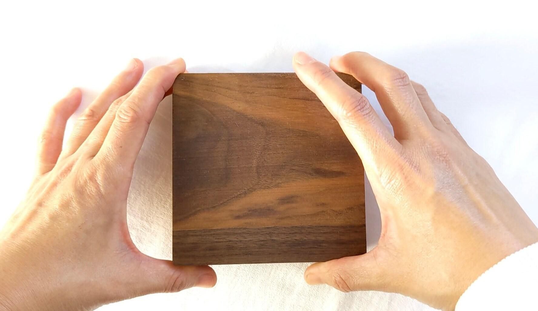 Personalized Natural Wood Box for Moxa, acupuncture, massage, aromatherapy - YUAN WELLNESS 