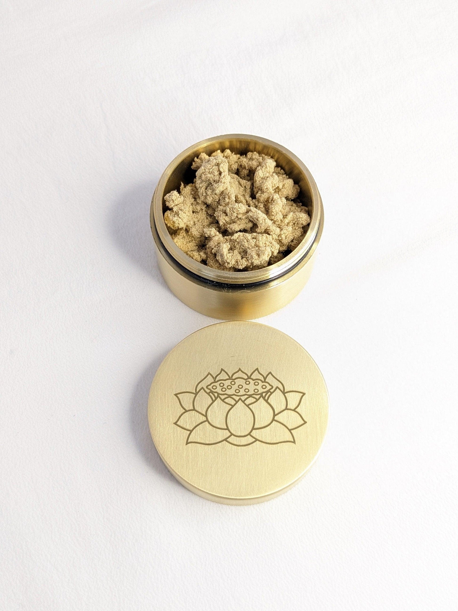 YUANWELLNESS: Brass Boxes for Loose Moxa, Direct Moxa, Acupuncture, Moxabustion - YUAN WELLNESS 