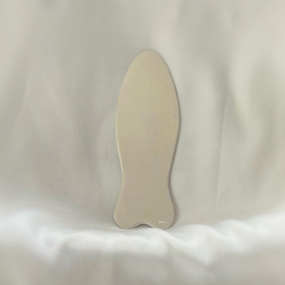 YUANWELLNESS: Custom Handmade Personalized Pure Silver Guasha Massage Tool, Acupuncture, Acupressure - YUAN WELLNESS 