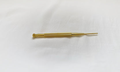 YUANWELLNESS: Brass Teishin, Tool, Stick, Needle Probe, for Acupuncture, Massage, Acupressure - YUAN WELLNESS 