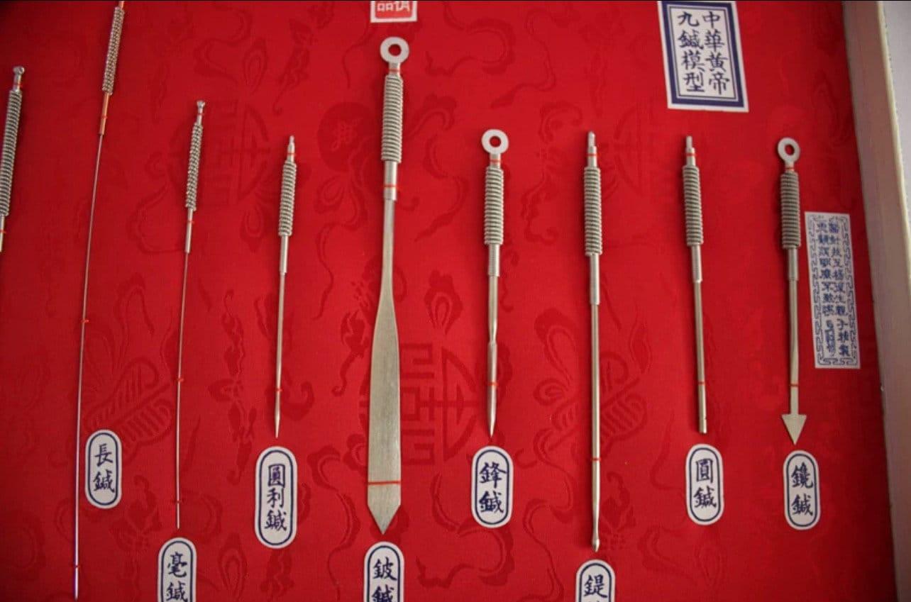 YUANWELLNESS: Handmade Acupuncture Ancient Classic 9 Needles for Learning, Teaching, Displaying and Collection - YUAN WELLNESS 