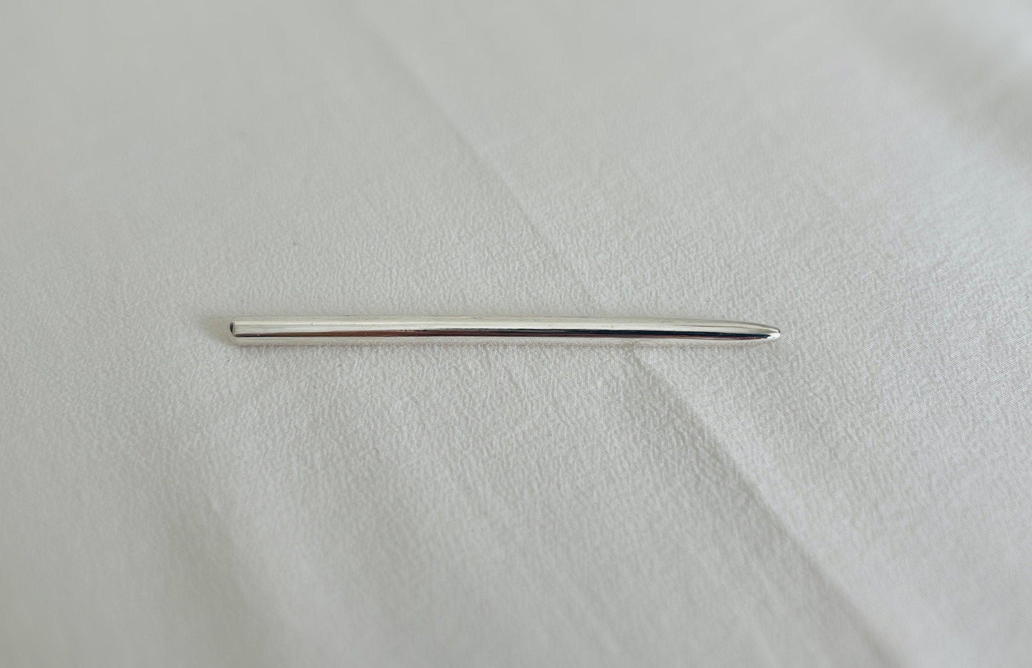 YUANWELLNESS: Handmade Pure Silver Teishin, Dashin, Tool, Stick, Needle for Acupuncture, Massage, Acupressure - YUAN WELLNESS 