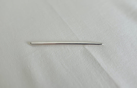 YUANWELLNESS: Handmade Pure Silver Teishin, Dashin, Tool, Stick, Needle for Acupuncture, Massage, Acupressure - YUAN WELLNESS 