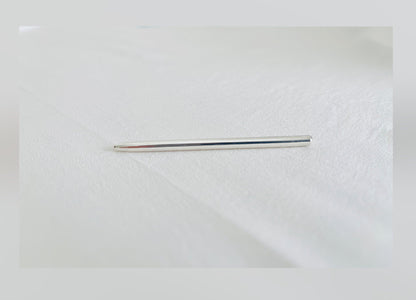 YUANWELLNESS: Handmade Pure Silver Teishin, Dashin, Tool, Stick, Needle for Acupuncture, Massage, Acupressure - YUAN WELLNESS 