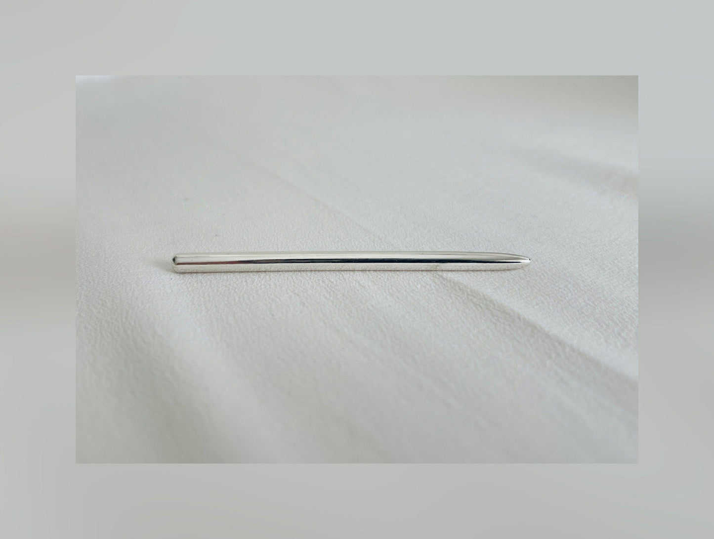 YUANWELLNESS: Handmade Pure Silver Teishin, Dashin, Tool, Stick, Needle for Acupuncture, Massage, Acupressure - YUAN WELLNESS 