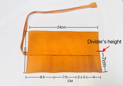 YUANWELLNESS: Handcrafted Leather Acupuncture Needle Carrying Case, Portable and Convenient - YUAN WELLNESS 