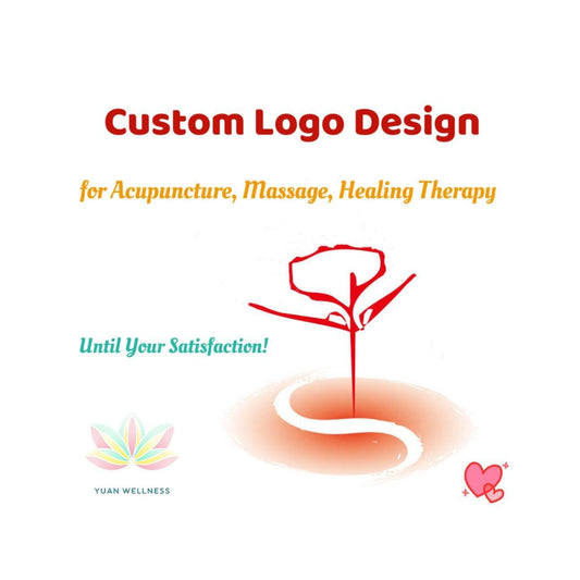 YUANWELLNESS: Custom Logo Design for Acupuncture, TCM, Massage, Healing Therapy, Healing Art - YUAN WELLNESS 