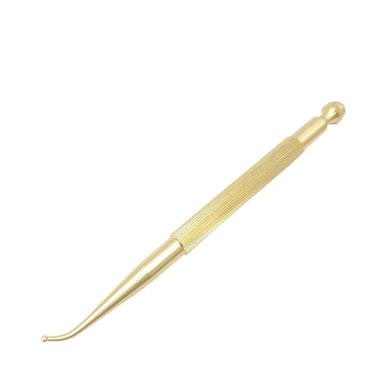 Auricular Acupuncture, Brass Teishin, Tool, Stick, Needle Probe, for Acupuncture, Massage, Acupressure, Auricular - YUAN WELLNESS 